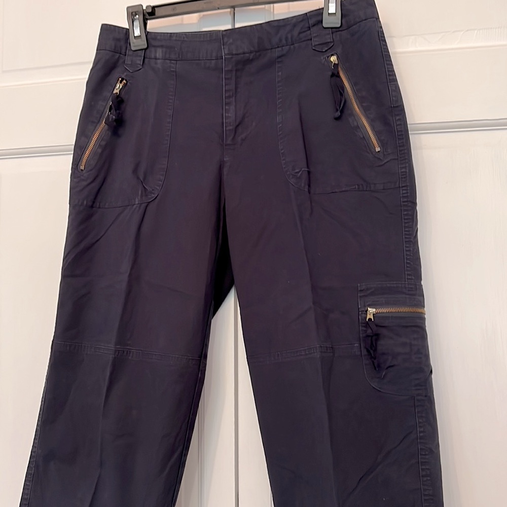 Ralph Lauren Navy Capris - Picture 2 of 7